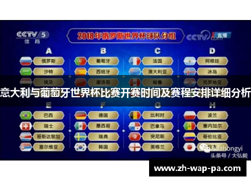 意大利与葡萄牙世界杯比赛开赛时间及赛程安排详细分析