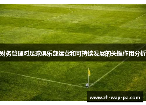 财务管理对足球俱乐部运营和可持续发展的关键作用分析